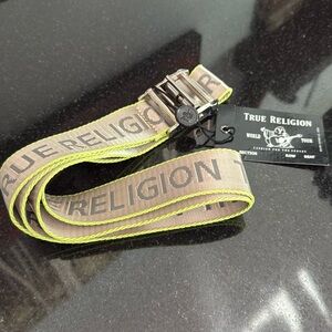 True Religion Mens Belt